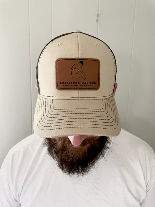 Khaki/Brown Patch Hat