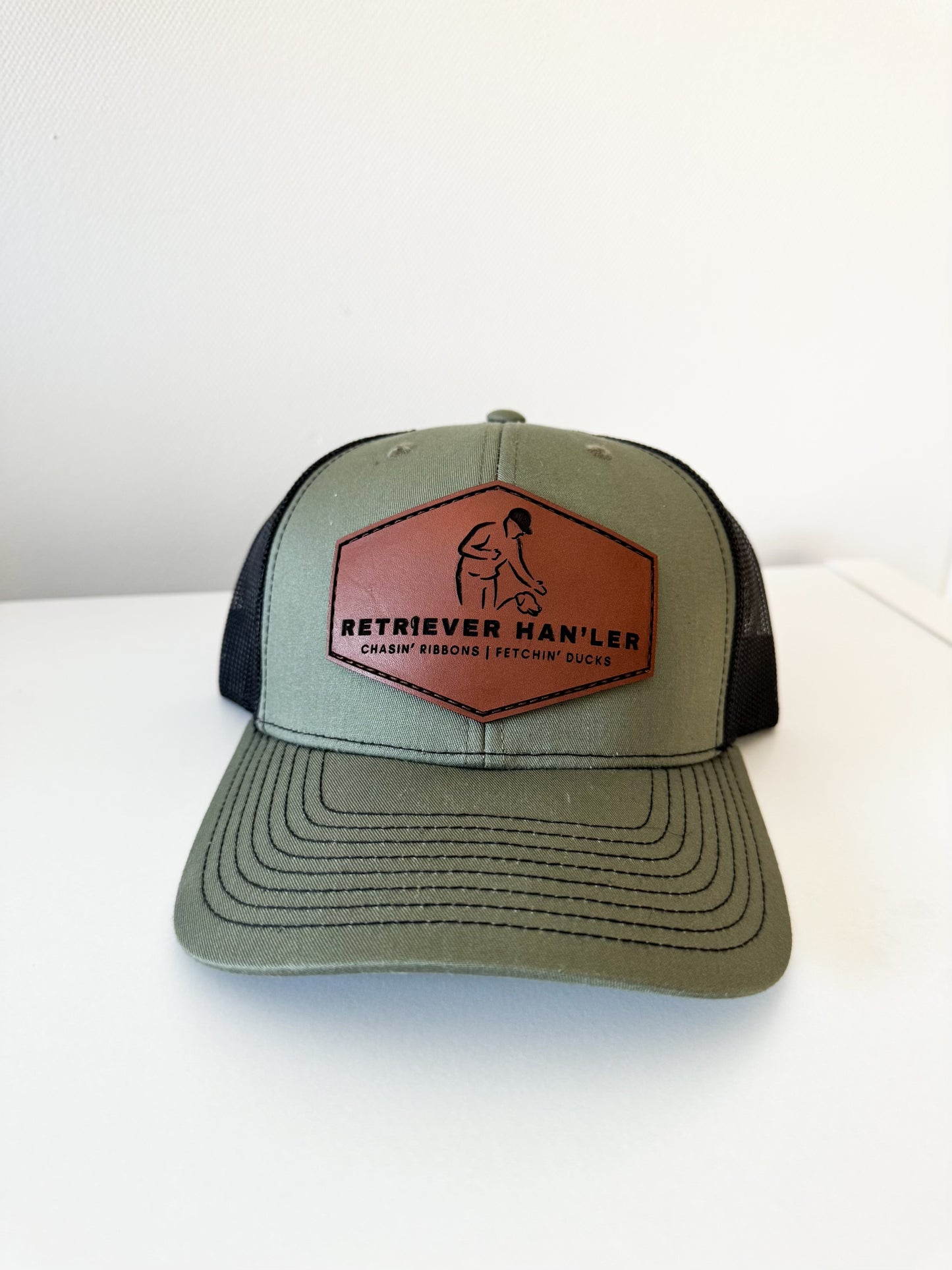 Leather Patch Hat