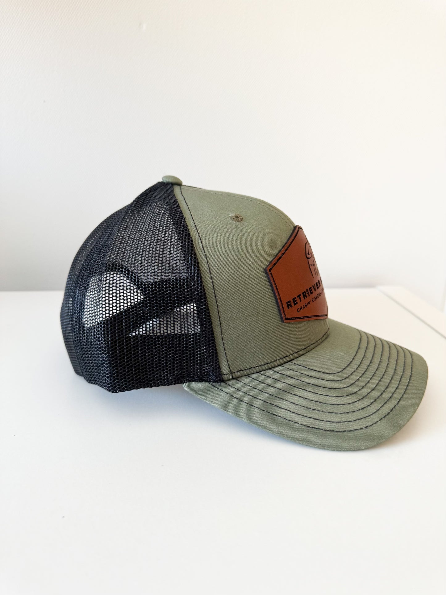 Leather Patch Hat