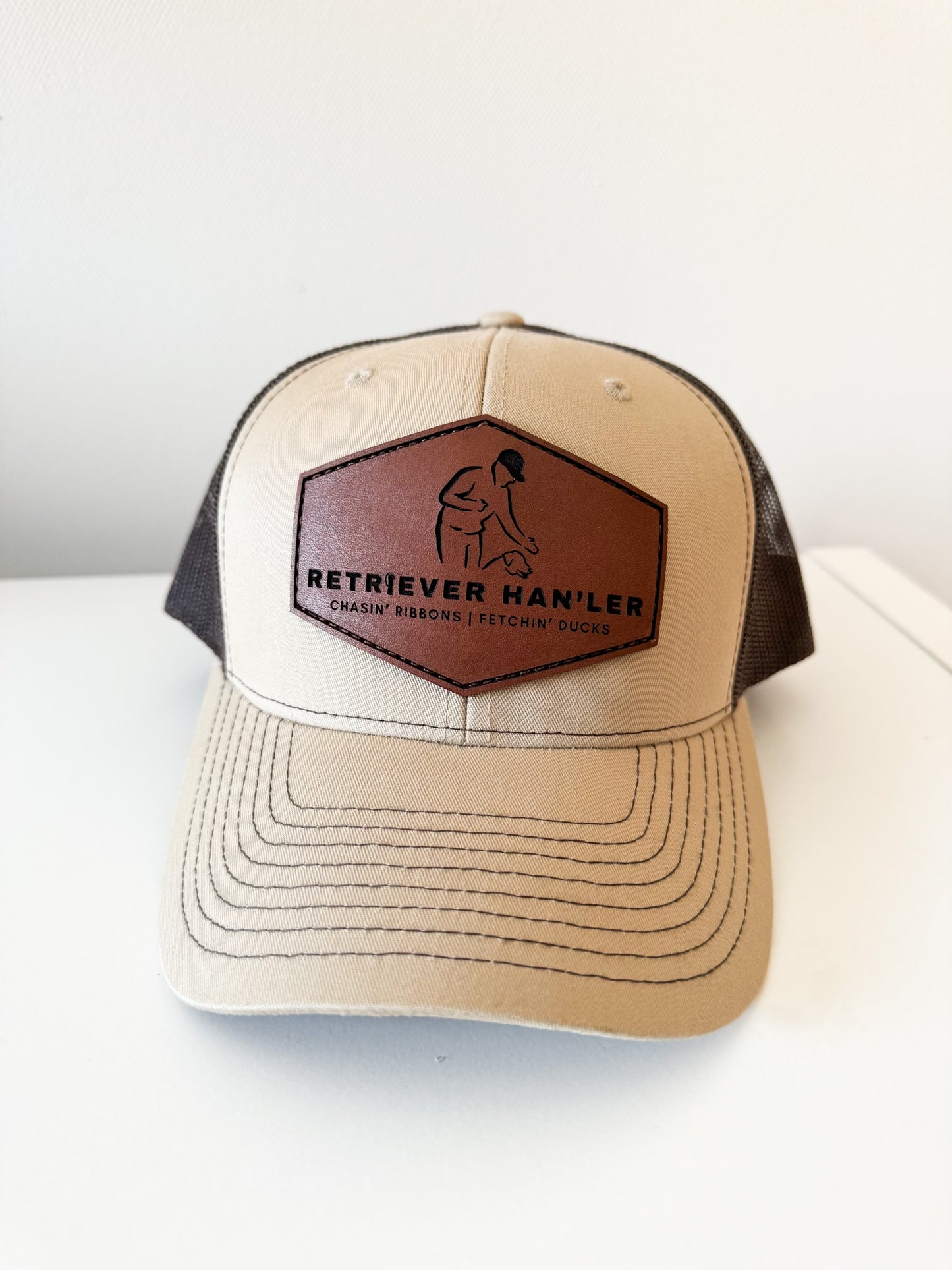 Leather Patch Hat