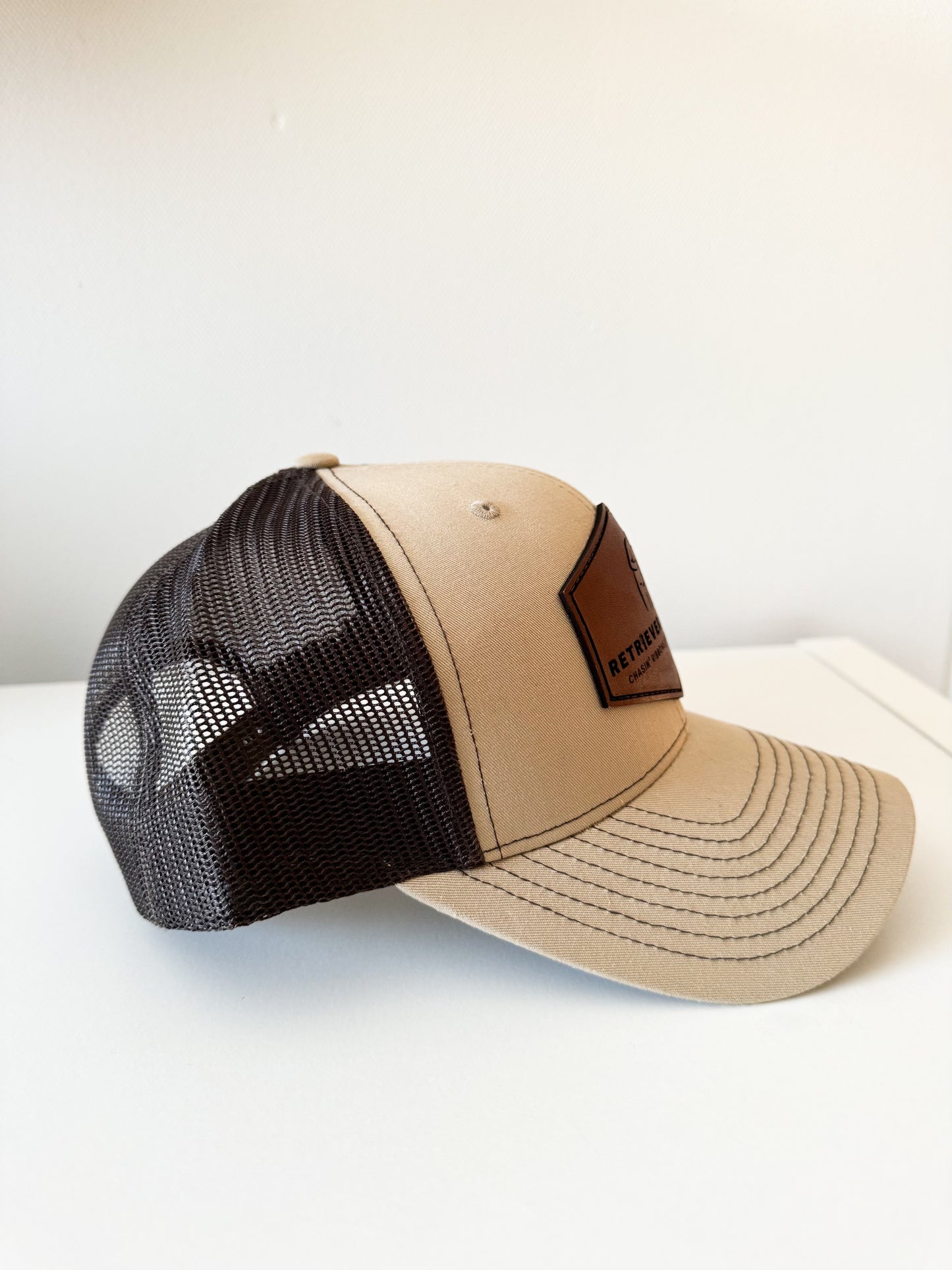 Leather Patch Hat